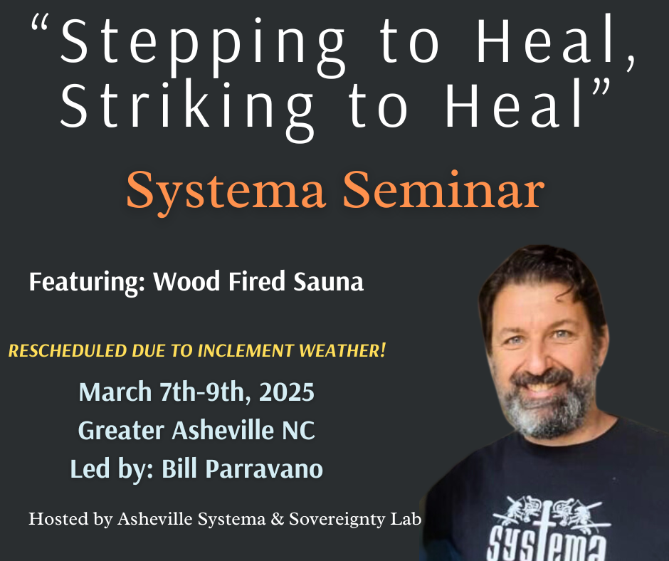 "Stepping to Heal, Striking to Heal" Systema Seminar