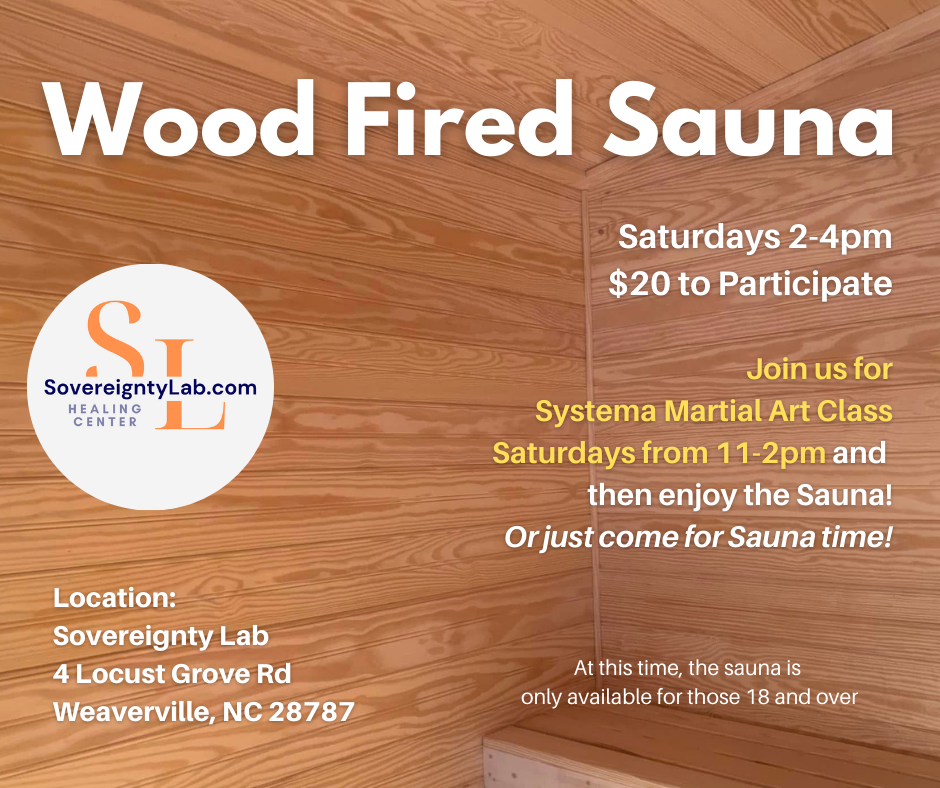 wood fired sauna asheville weaverville marshall mars hill north carolina