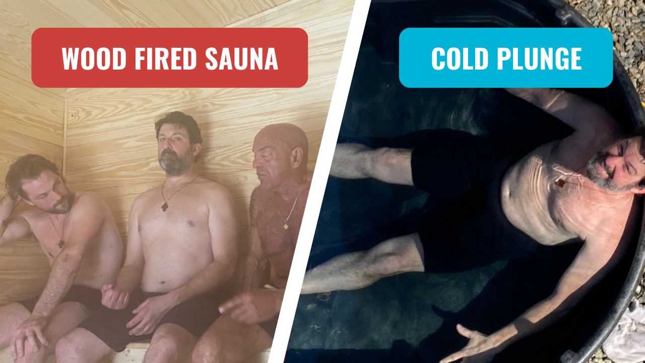 Wood Fired Sauna and Cold Plunge